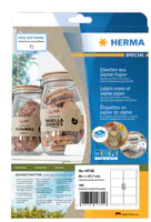 HERMA 160 Etiketten braun 99.1 x 67.7 mm - Etiketten/Beschriftungsbänder