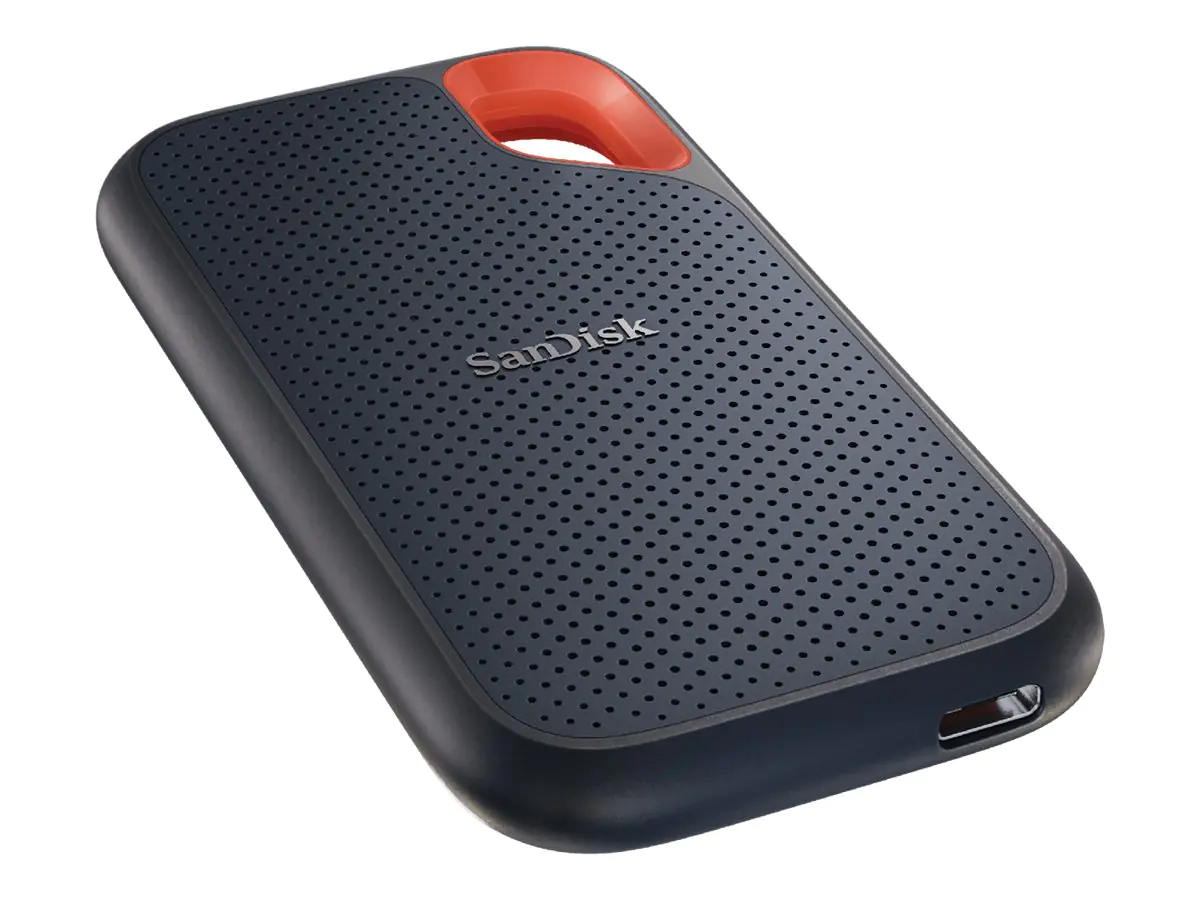 SanDisk Extreme Portable V2 - SSD - 4 TB - extern (tragbar) - USB 3.2 Gen 2 - 256-Bit-AES - Schwarz