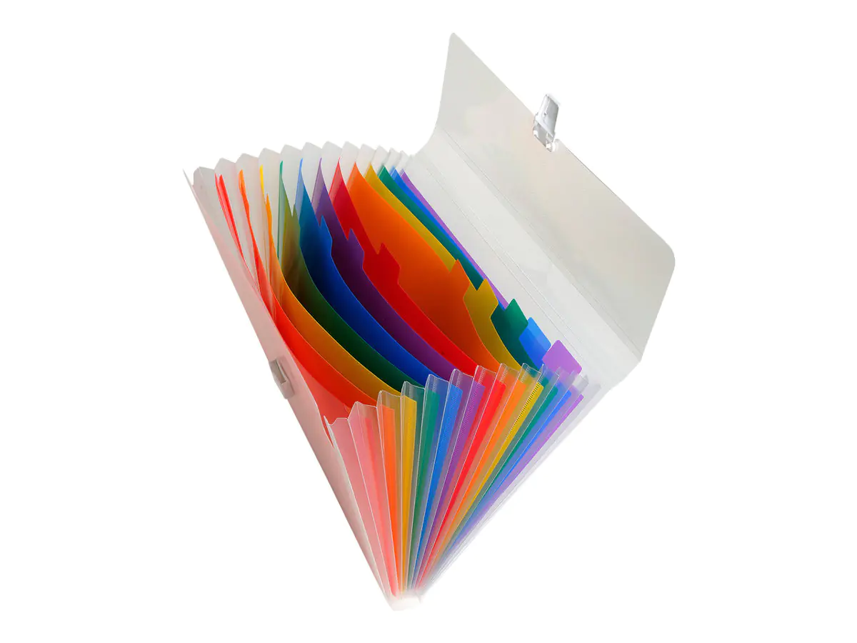 Exacompta Crystal - Schriftenordner - 13 Fächer 55298E