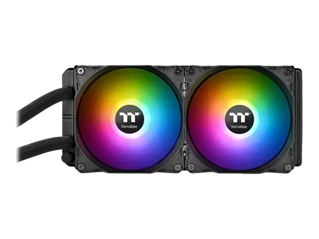 Thermaltake Floe RC 240 - Flüssigkühlsystem für CPU im Waterblock-Design - (für: LGA1156, AM2, AM2+, LGA1366, AM3, LGA1155, AM3+, LGA2011, FM1, FM2, LGA1150, LGA2011-3, LGA1151, AM4, LGA2066, LGA1200) - Aluminium - 120 mm - für TOUGHRAM RC