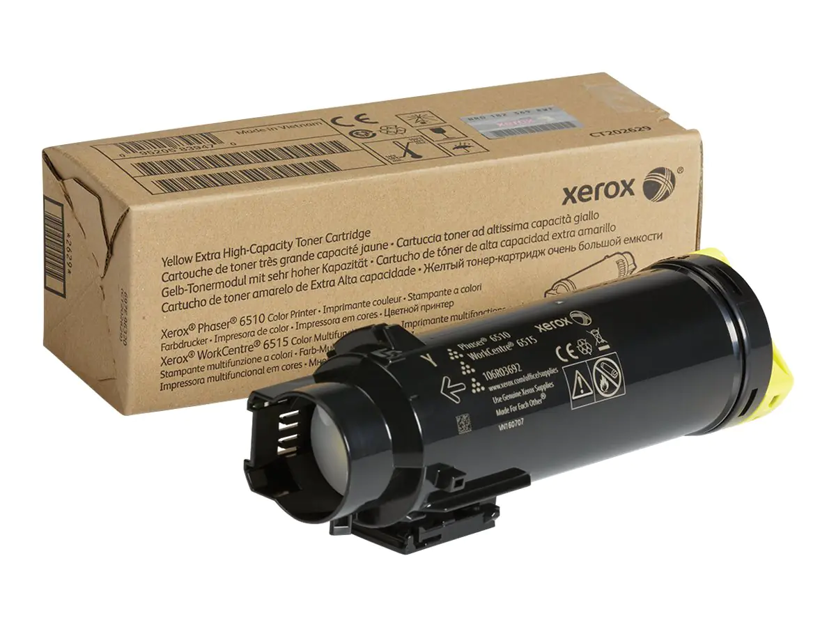 Xerox WorkCentre 6515 - Extrahohe Kapazität - Gelb - Original - Tonerpatrone - für Phaser 6510; WorkCentre 6510, 6515