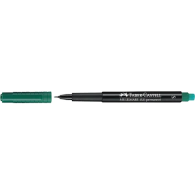FABER-CASTELL Marker Multimark permanent S grün 10 Stk. 152363