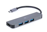 Cablexpert A-CM-COMBO2-01 - Dockingstation - USB-C 3.2 - HDMI