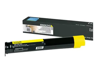 Lexmark - Hohe Ergiebigkeit - Gelb - Original - Tonerpatrone - für Lexmark XS950de, XS955de, XS955dhe