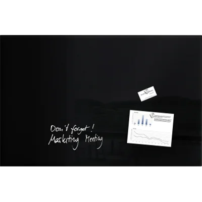 SIGEL Magnetboard Artverum GL140 100x65cm Glas schwarz SIGEL Magnetboard Artverum GL140 100x65cm Glas schwarz