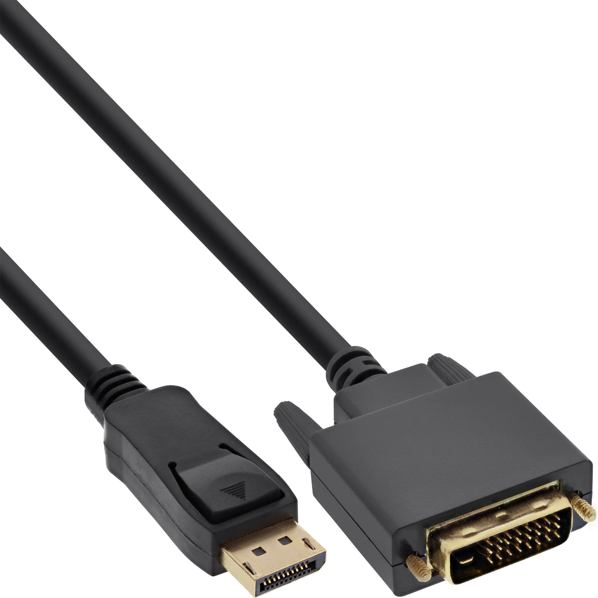 InLine 25er Bulk-Pack DisplayPort zu DVI Konverter Kabel - schwarz - 2m InLine 25er Bulk-Pack DisplayPort zu DVI Konverter Kabel - schwarz - 2m