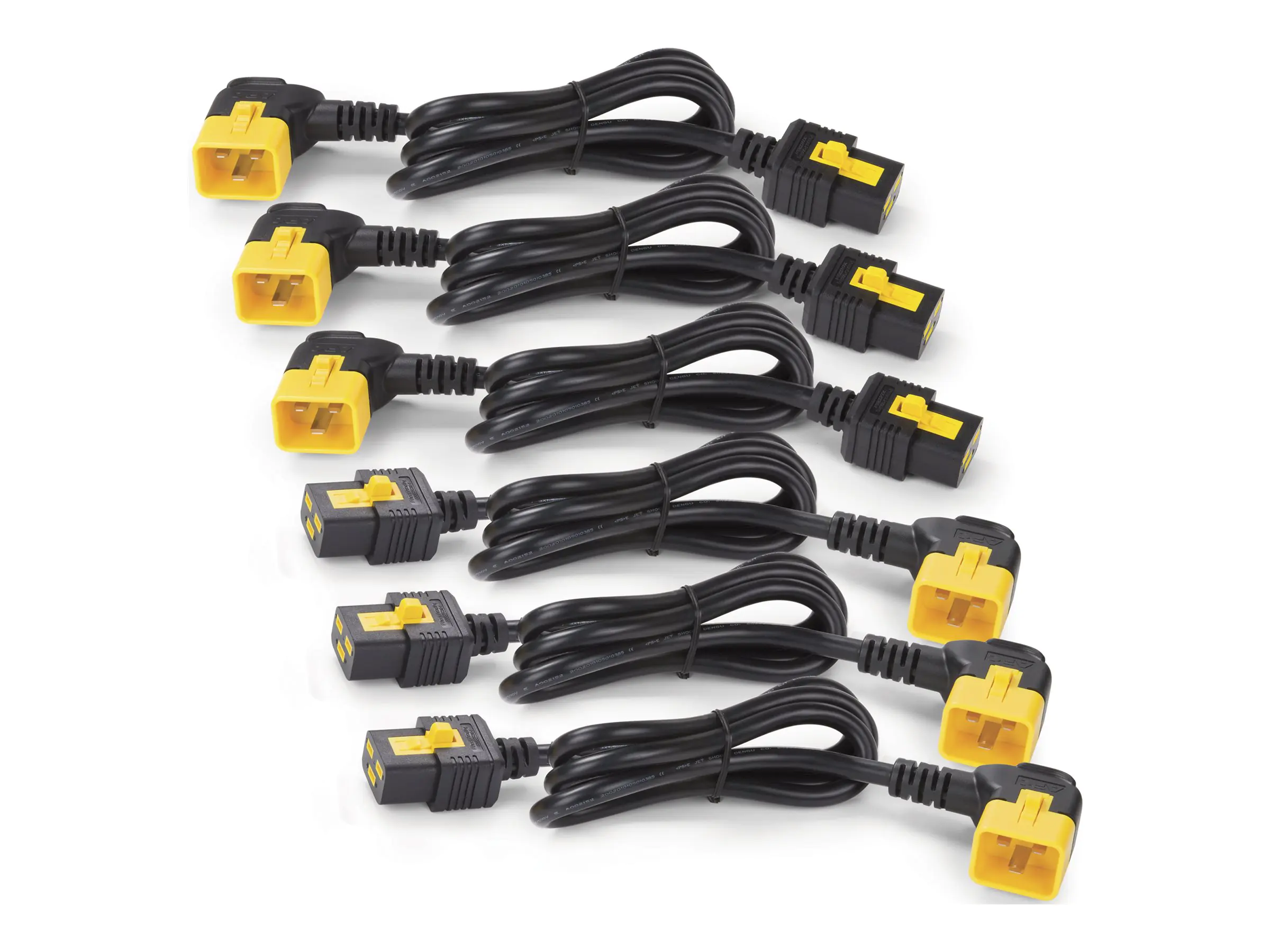 APC - Stromkabel - IEC 60320 C19 zu IEC 60320 C20 - Wechselstrom 240 V - 1.8 m - 90° Stecker - für P/N: SMT2200I-AR, SMT2200R2I-AR, SMT3000I-AR, SMT3000R2I-AR, SRT1500XLI, SRT2200XLI-KR