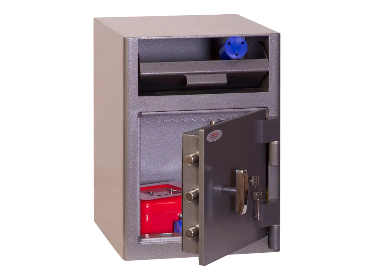 Phoenix Safe Phoenix CASHIER DEPOSIT - Safe - Stahl - weiß SS0996KD