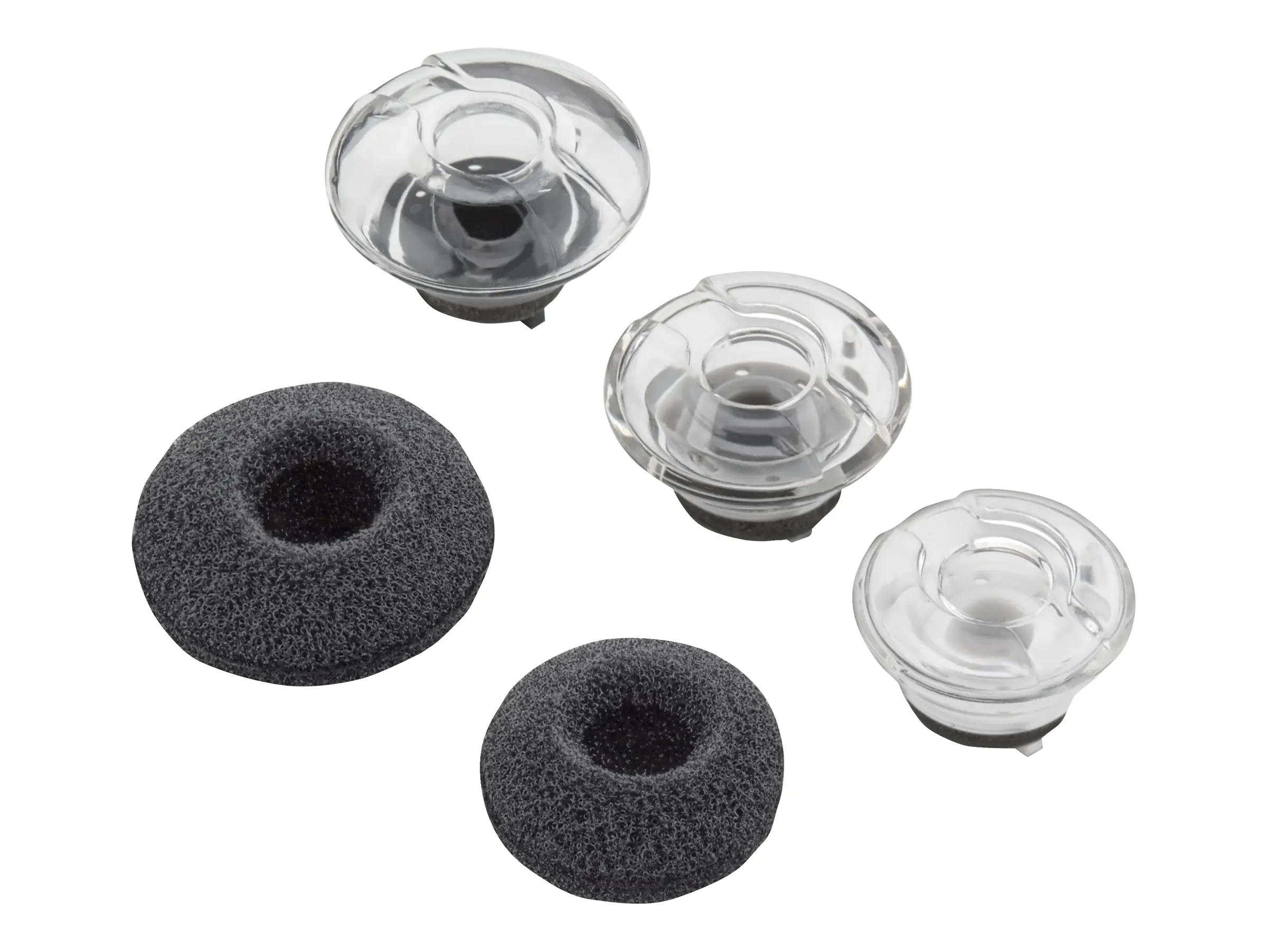 Poly - Ohrhörer-Satz für Headset - klein - Schwarz (Packung mit 3)