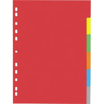 PAGNA Register 31061-20 DIN A4 6teilig Karton farbig PAGNA Register 31061-20 DIN A4 6teilig Karton farbig