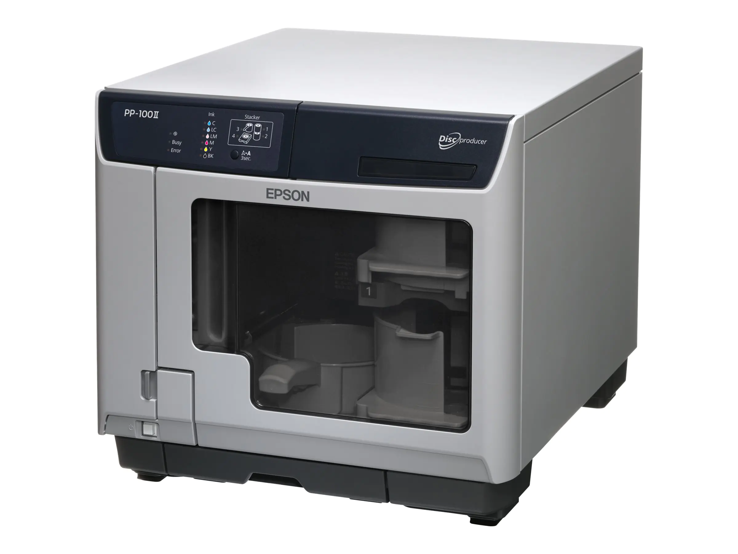 Epson Discproducer PP-100III - Disk-Kopiergerät - Steckplätze: 100 - BD-RE x 2 - SuperSpeed USB 3.0 - extern