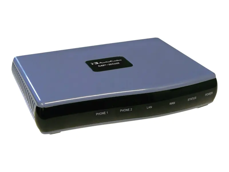 AudioCodes MediaPack 202 - VoIP-Telefonadapter - 100Mb LAN