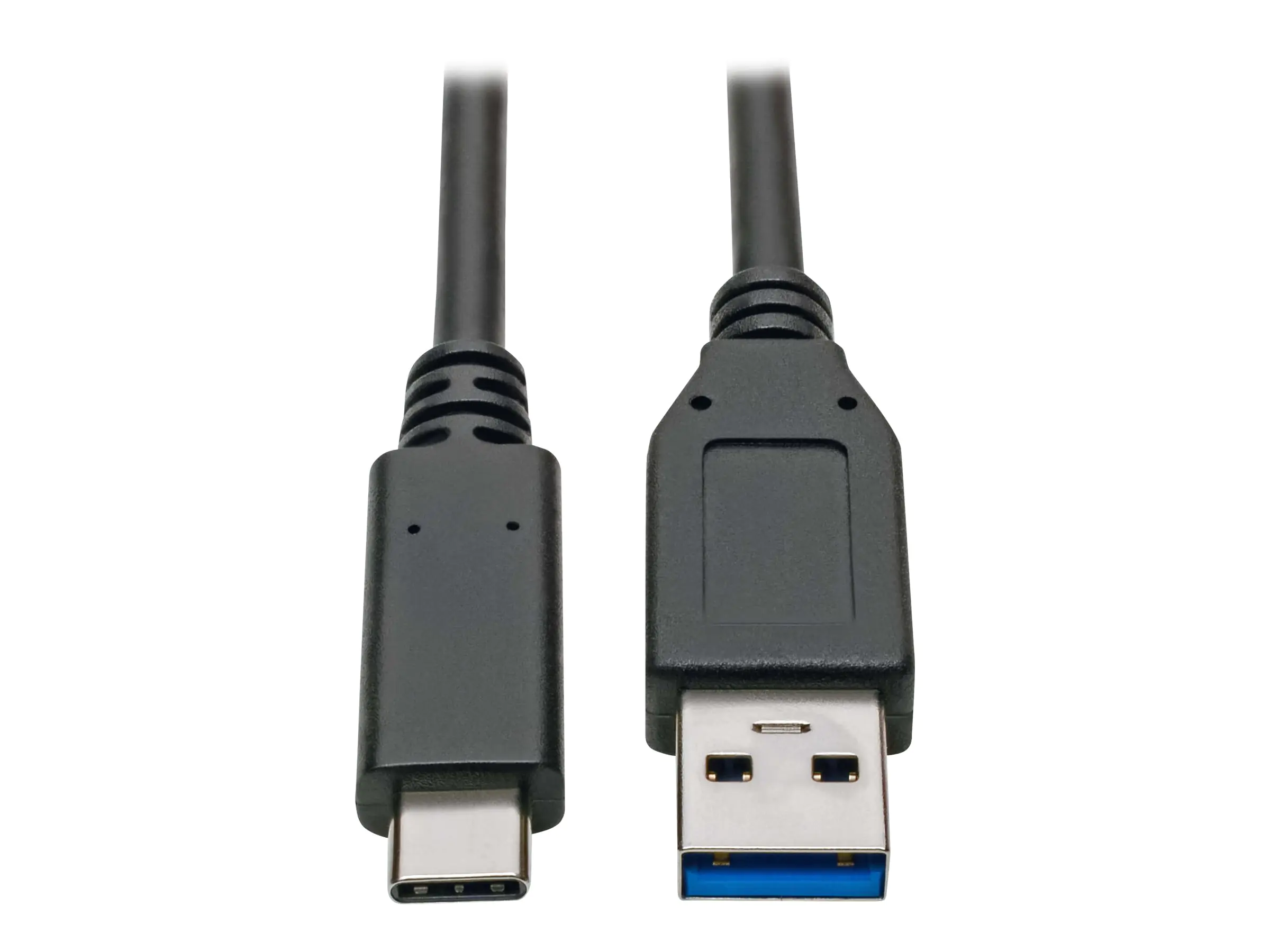 Eaton Tripp Lite Series USB-C to USB-A Cable (M/M), USB 3.2 Gen 2 (10 Gbps), USB-IF Certified, Thunderbolt 3 Compatible, 3 ft. (0.91 m) - USB-Kabel - 24 pin USB-C (M) zu USB Typ A (M) - USB 3.1 Gen 2 - 91.4 cm - Schwarz