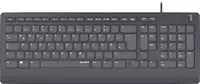 SPEEDLINK HI-GENIC Antibacterial Keyboard schwarz - DE Layout