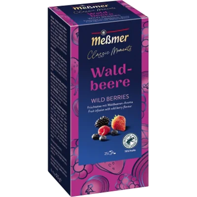 Meßmer Tee Classic Moments Waldbeere 25 Btl./Pack.