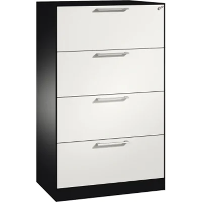 C+P Hängeregistraturschrank Asisto 146023412S10148 A4 2bahnig sgr/rws C+P Hängeregistraturschrank Asisto 146023412S10148 A4 2bahnig sgr/rws