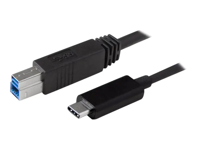 StarTech 1m USB 3.1 USB-C auf USB-B Kabel - USB 3.1 Anschlusskabel - USB-Kabel - 24 pin USB-C (M) zu USB Type B (M) - USB 3.1 - 1 m - Schwarz - für P/N: PEXUSB311AC3, PEXUSB312C3, SV231DHU34K6, SV231HU34K6, SV231QDPU34K, SV431HU34K6
