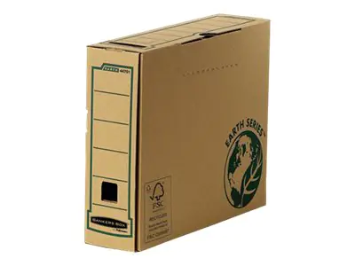 Fellowes BankersBox Archivschachtel A4 B braun 20VE 4470101