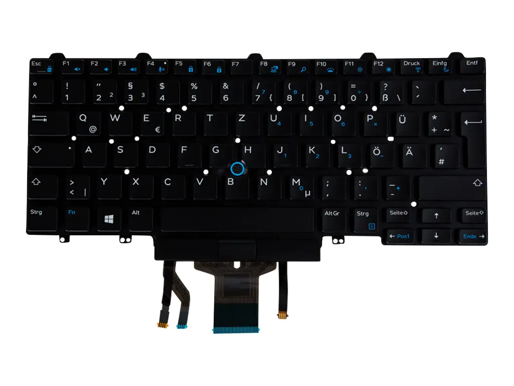 Dell - Ersatztastatur Notebook - Deutsch