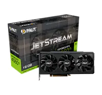 Palit GeForce RTX 4060 TI JetStream - Grafikkarten - GeForce RTX 4060 Ti - 16 GB GDDR6 - PCIe 4.0 - 3 x DisplayPort, HDMI
