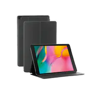 Mobilis RE.LIFE - Flip-Hülle für Tablet - mit Klappe - 55 % recyceltes Material - Schwarz - Eco-Design - 10.5" - für Samsung Galaxy Tab A8