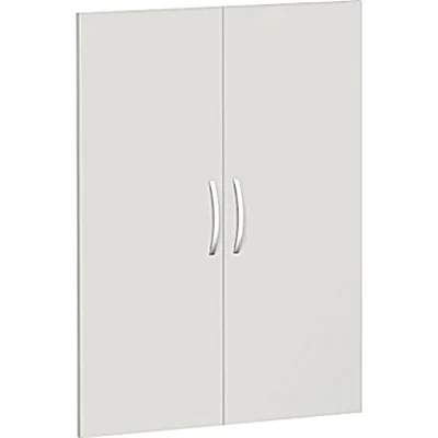 Geramöbel Flügeltür Flex S-383700-L lichtgrau 2 St./Pack. Geramöbel Flügeltür Flex S-383700-L lichtgrau 2 St./Pack.