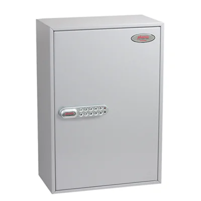 Phoenix Safe Co. KC0604E, Grau, 200 Haken, Elektronisch, 380 x 140 x 550 mm