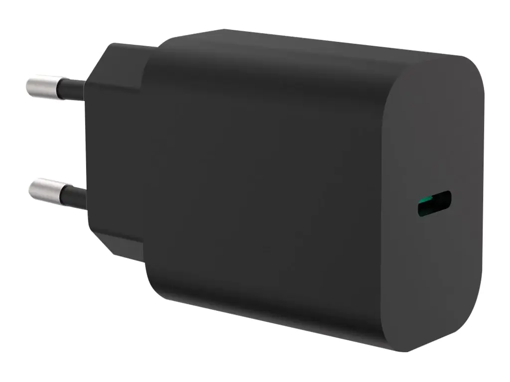 Value - Netzteil - 25 Watt - 3 A (24 pin USB-C) - Schwarz - Europa