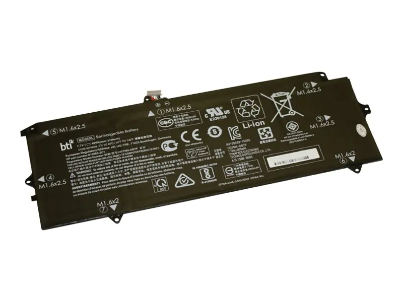 BTI - Laptop-Batterie (gleichwertig mit: HP MG04XL) - Lithium-Polymer - 4 Zellen - 4820 mAh