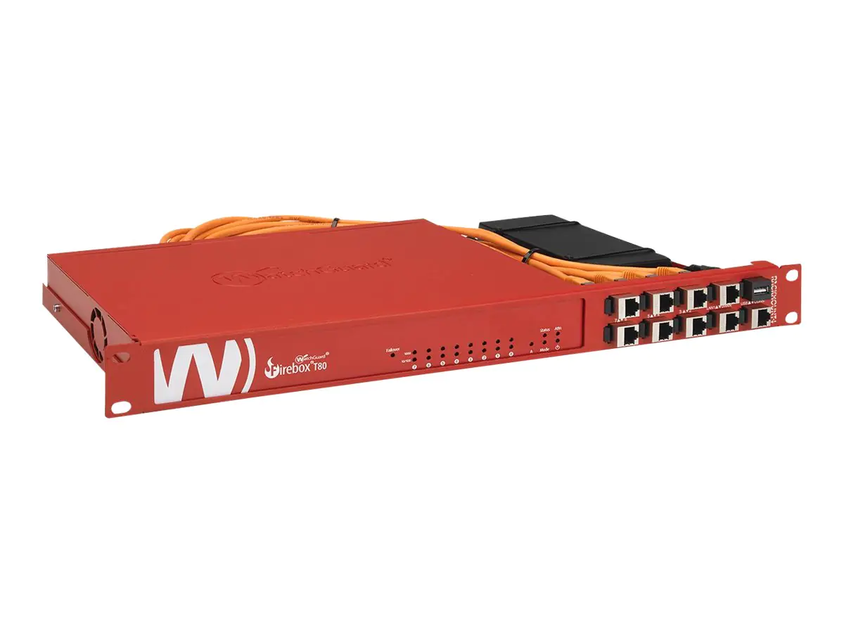 Rackmount.IT RM-WG-T7i - Montagesatz für Netzwerkgeräte - Rack montierbar - WatchGuard Red