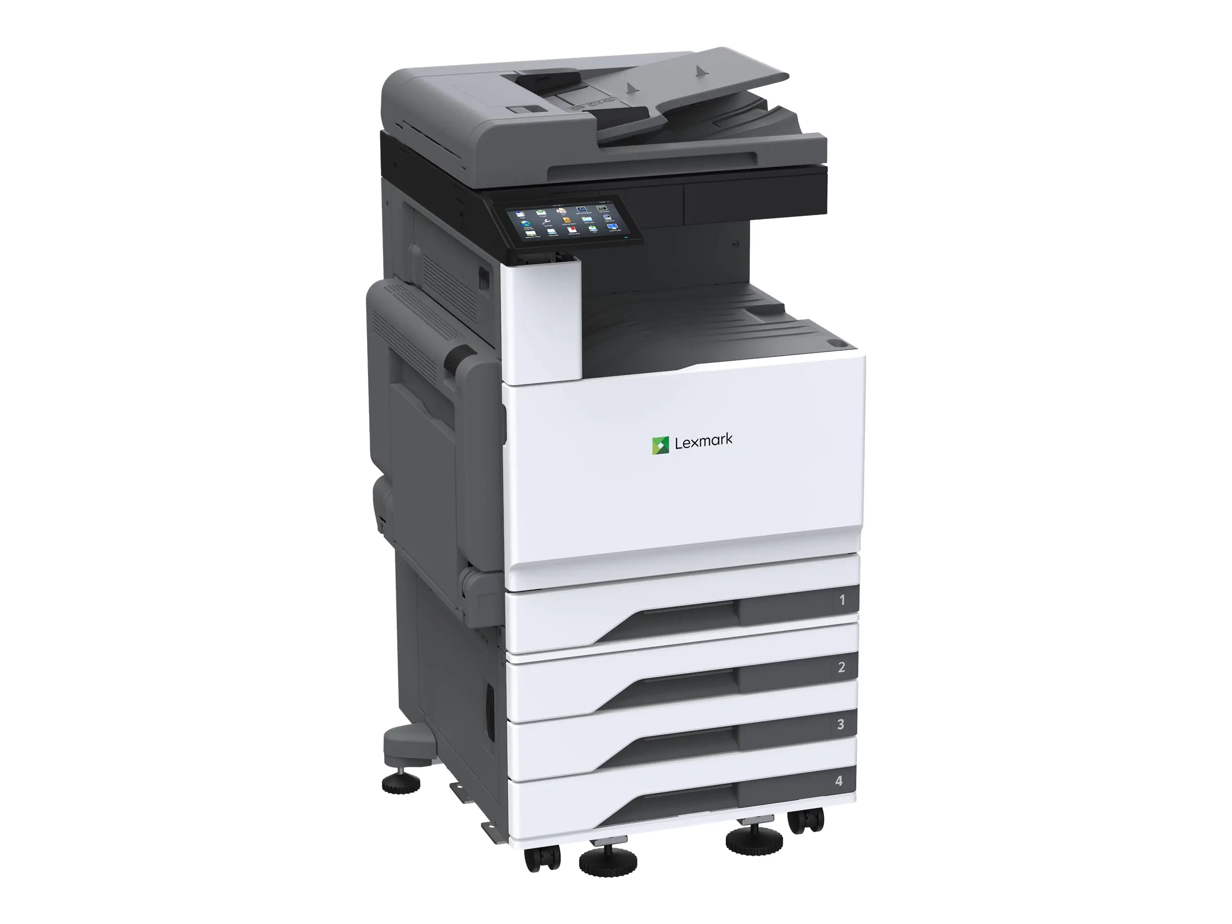 Lexmark CX931dtse - Multifunktionsdrucker - Farbe - Laser - A3/Ledger (Medien) - bis zu 35 Seiten/Min. (Kopieren) - bis zu 35 Seiten/Min. (Drucken) - 2180 Blatt - 33.6 Kbps - USB 2.0, Gigabit LAN, USB 2.0-Host