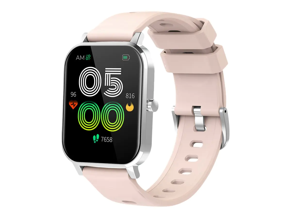 DENVER SW-181 - Intelligente Uhr mit Band - Rose - Anzeige 4.3 cm (1.7") - Bluetooth