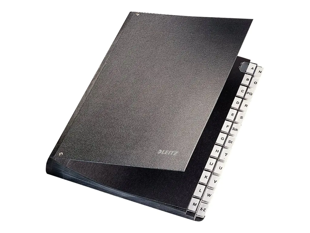 Esselte Leitz Gliederungsordner - 24 Fächer - vorgedruckt: A-Z - für A4 (210 x 297 mm) 58240095
