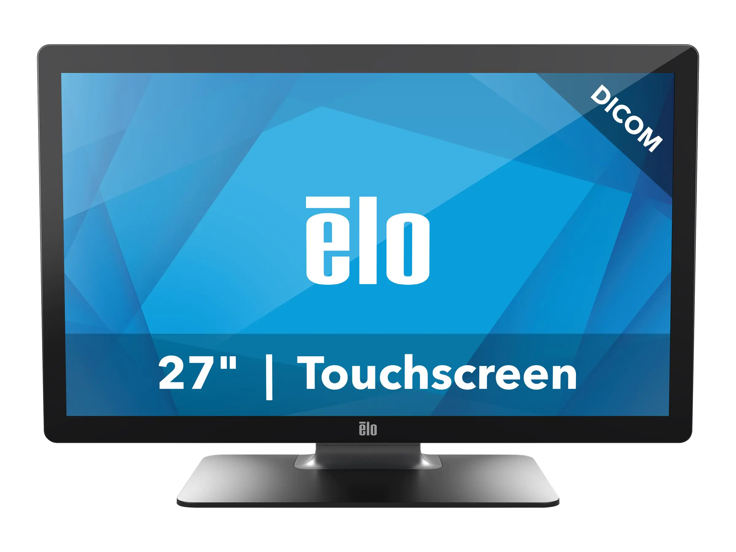 Elo 2703LM - Medical Grade - LCD-Monitor - 68.58 cm (27") - Touchscreen - 1920 x 1080 Full HD (1080p) @ 60 Hz - 300 cd/m² - 1000:1 - 14 ms - HDMI, VGA - Lautsprecher - Schwarz