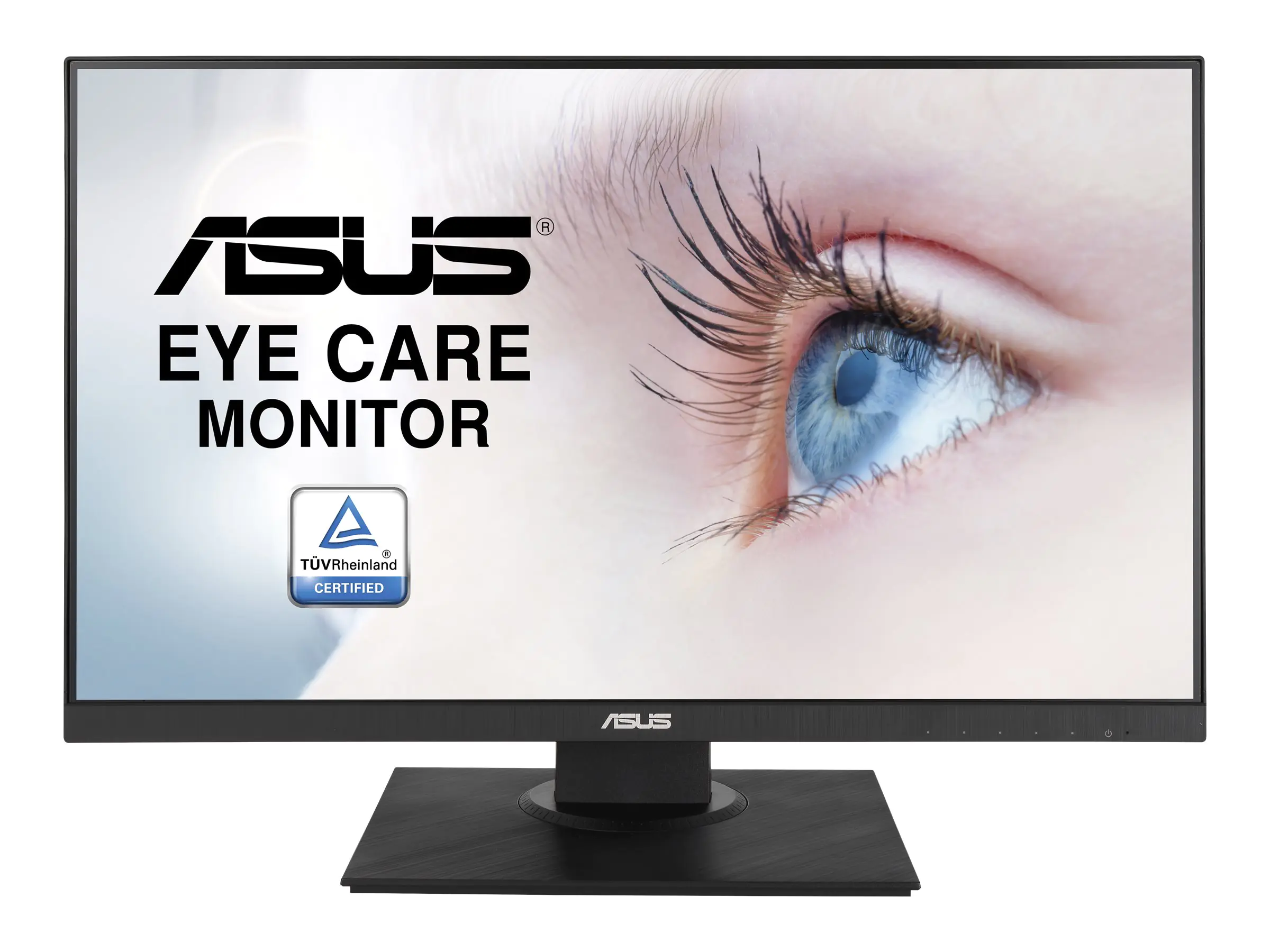 ASUS VA24DQLB - LED-Monitor - 60.5 cm (23.8") - 1920 x 1080 Full HD (1080p) @ 75 Hz - IPS - 250 cd/m² - 1000:1 - 5 ms - HDMI, VGA, DisplayPort - Lautsprecher
