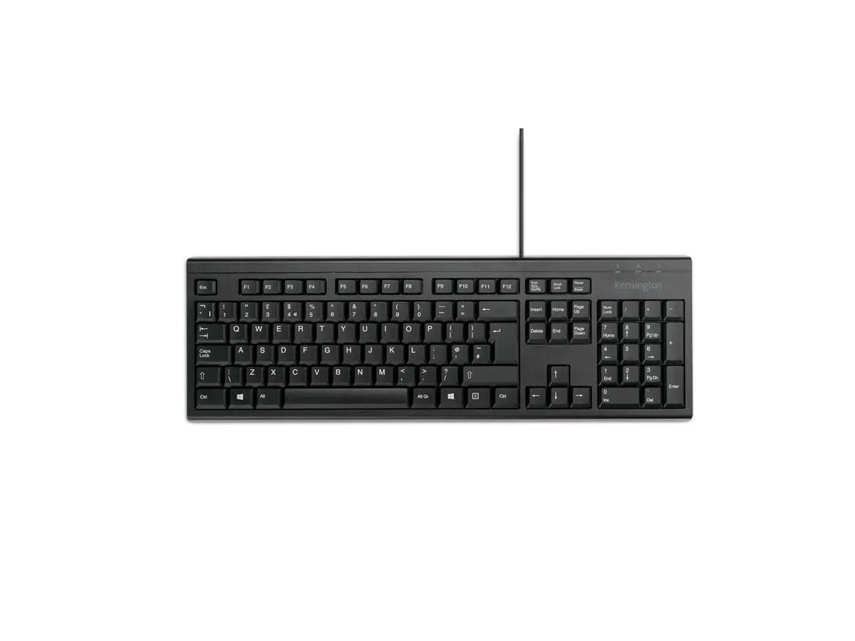 Kensington KB100 EQ Standard Keyboard - UK