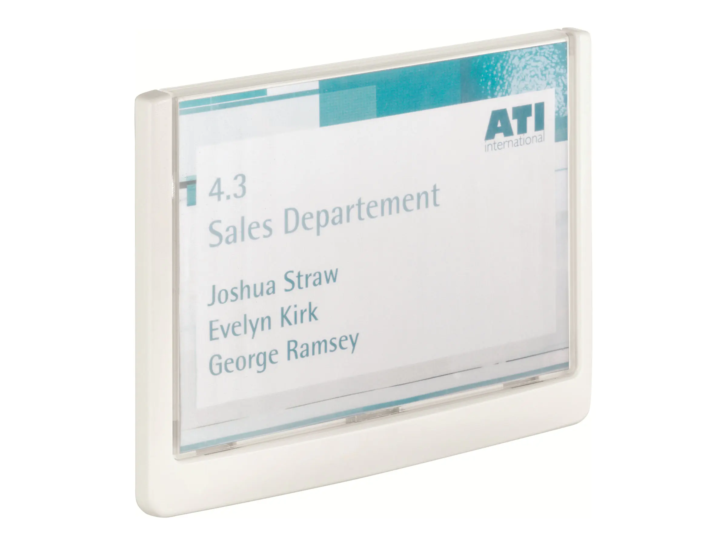 Durable CLICK SIGN - Schildhalterung - Türbefestigung 486102