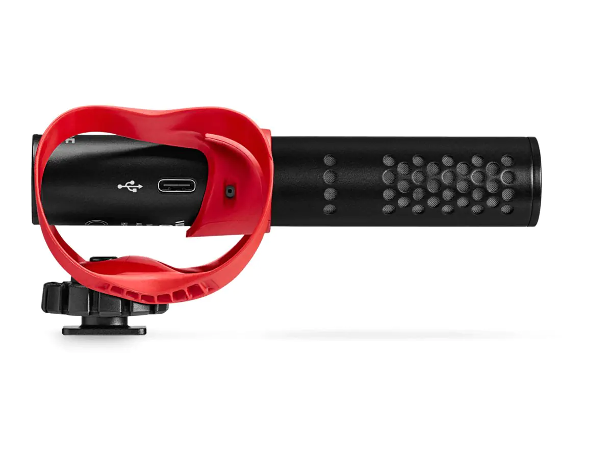 RODE VideoMic GO II Helix schwarz/rot
