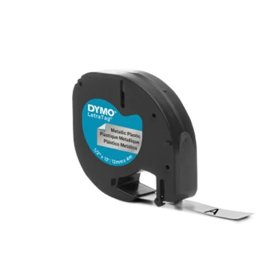 DYMO Schriftbandkassette LetraTag S0721730 12mmx4m sw auf si DYMO Schriftbandkassette LetraTag S0721730 12mmx4m sw auf si