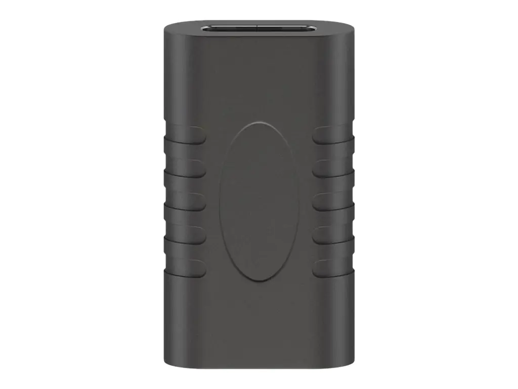 goobay - Gender Changer USB - USB-C (W) zu USB-C (W) - Schwarz