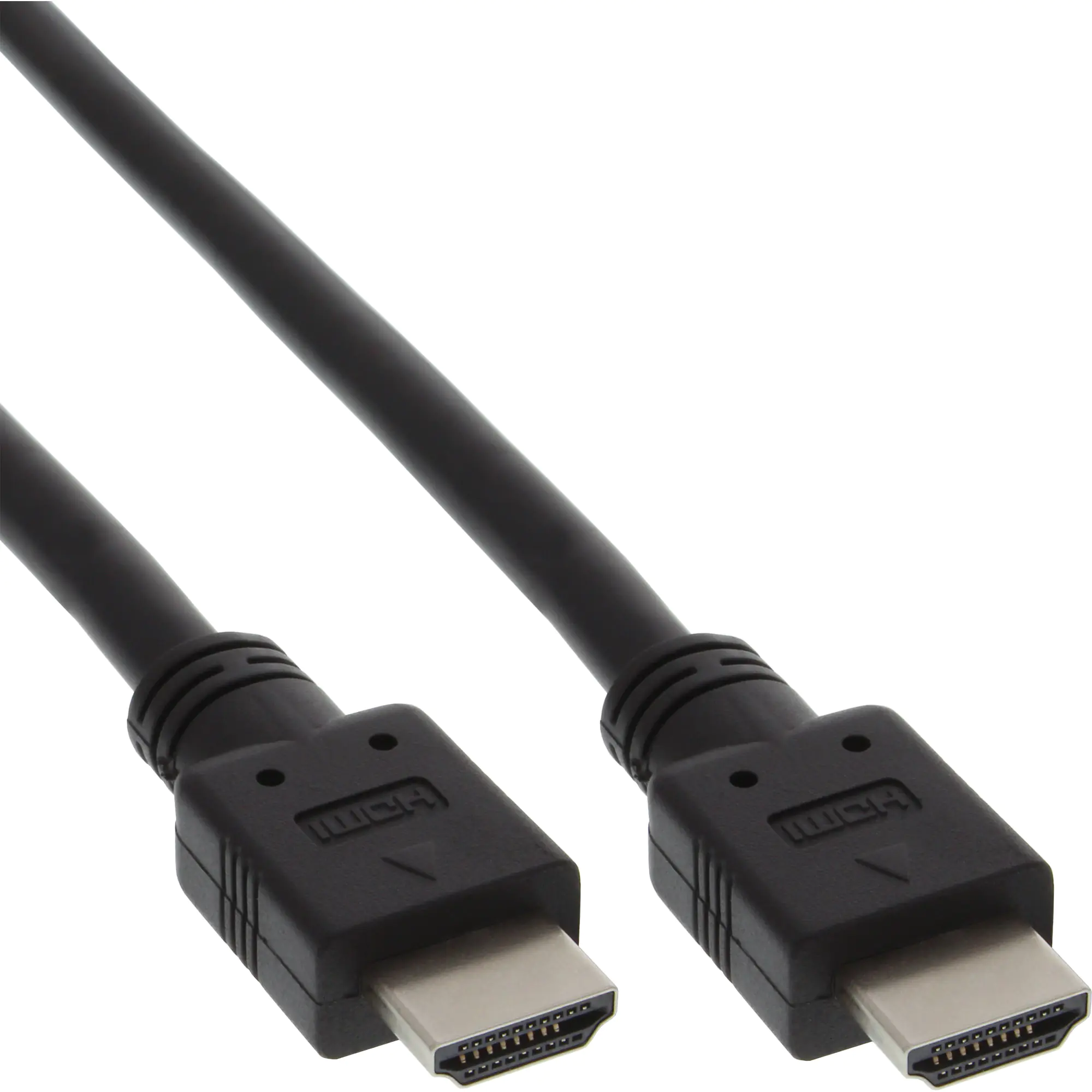 InLine High Speed - HDMI-Kabel - HDMI männlich zu HDMI männlich - 7.5 m - Schwarz