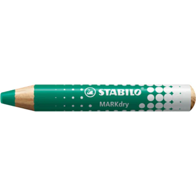 STABILO® Whiteboard-/Flipchartmarker MARKdry grün Rundspitze
