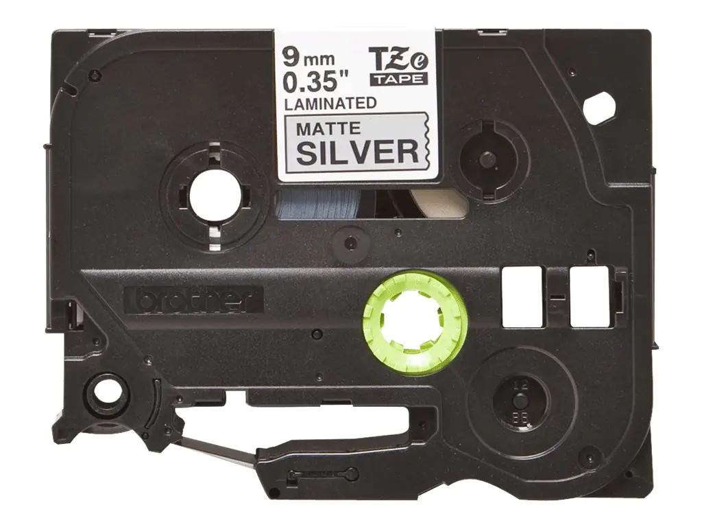 Brother TZe-M921 - Schwarz auf Silber (matt) - Rolle (0,9 cm x 8 m) 1 Rolle(n) laminiertes Band - für P-Touch PT-E100, E300, E500, E550, H100, P900, P950; P-Touch EDGE PT-P750