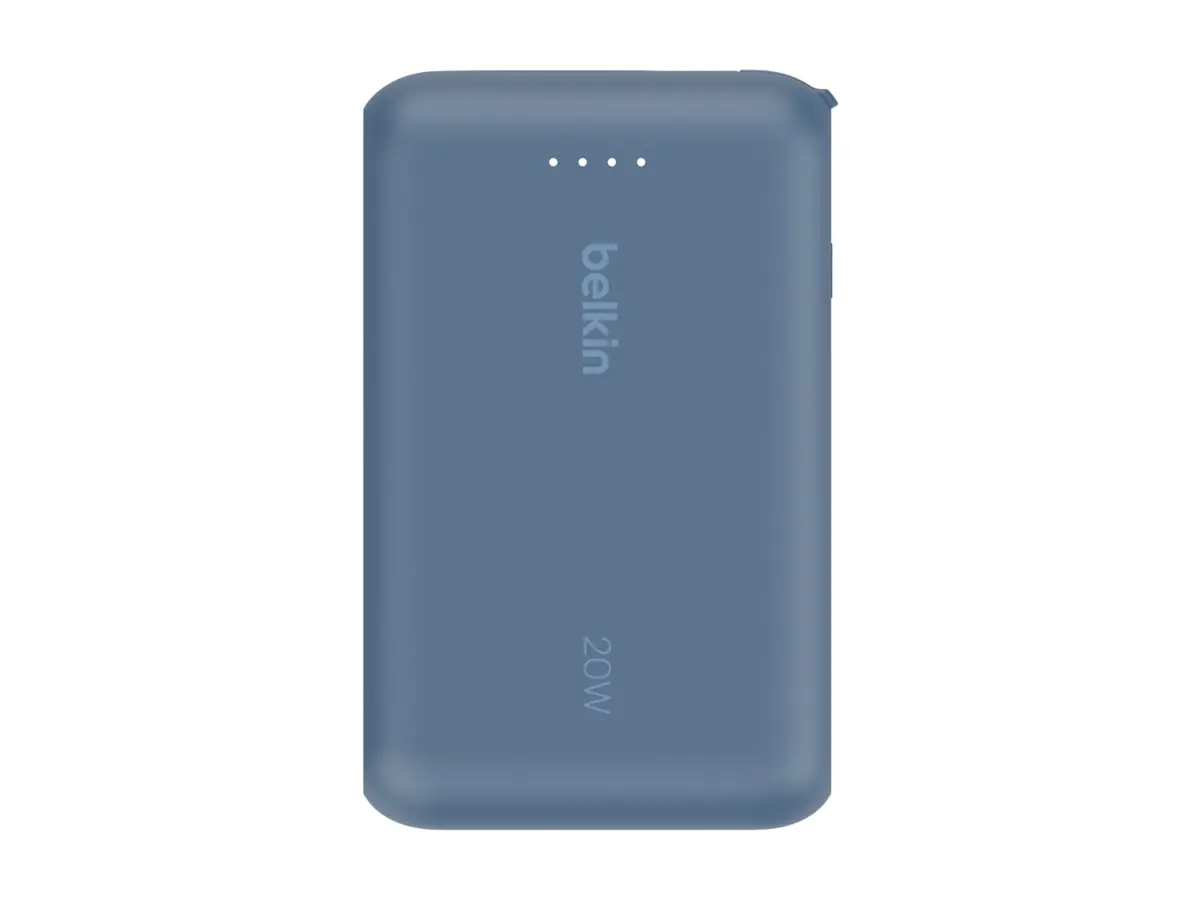 Belkin BoostCharge - Powerbank - with integrated cable - 10000 mAh - 20 Watt - 3 A - Fast Charge -