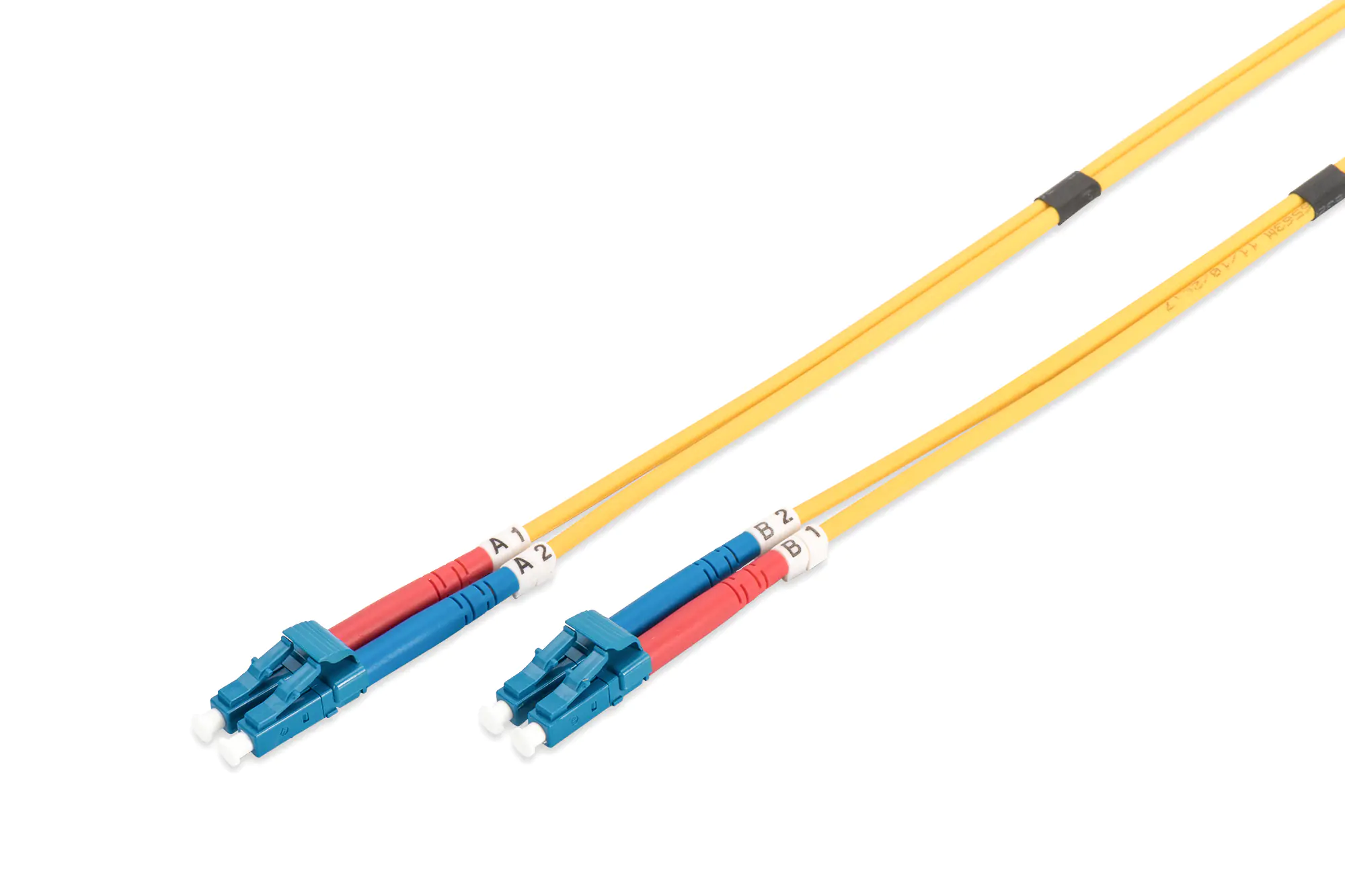DIGITUS - Patch-Kabel - LC Single-Modus (M) zu LC Single-Modus (M) - 2 m - Glasfaser - 9/125 Mikrometer - OS2 - geschirmt, halogenfrei - Gelb DIGITUS - Patch-Kabel - LC Single-Modus (M) zu LC Single-Modus (M) - 2 m - Glasfaser - 9/125 Mikrometer - OS2 - geschirmt, halogenfrei - Gelb