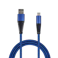ACV Cable Micro-USB 1m blue - Kabel - Digital/Daten