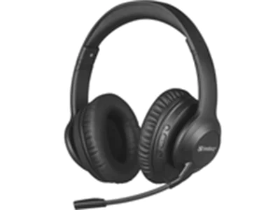 Sandberg Pro - Headset - ohrumschließend - Bluetooth - kabellos, kabelgebunden - aktive Rauschunterdrückung - USB-C