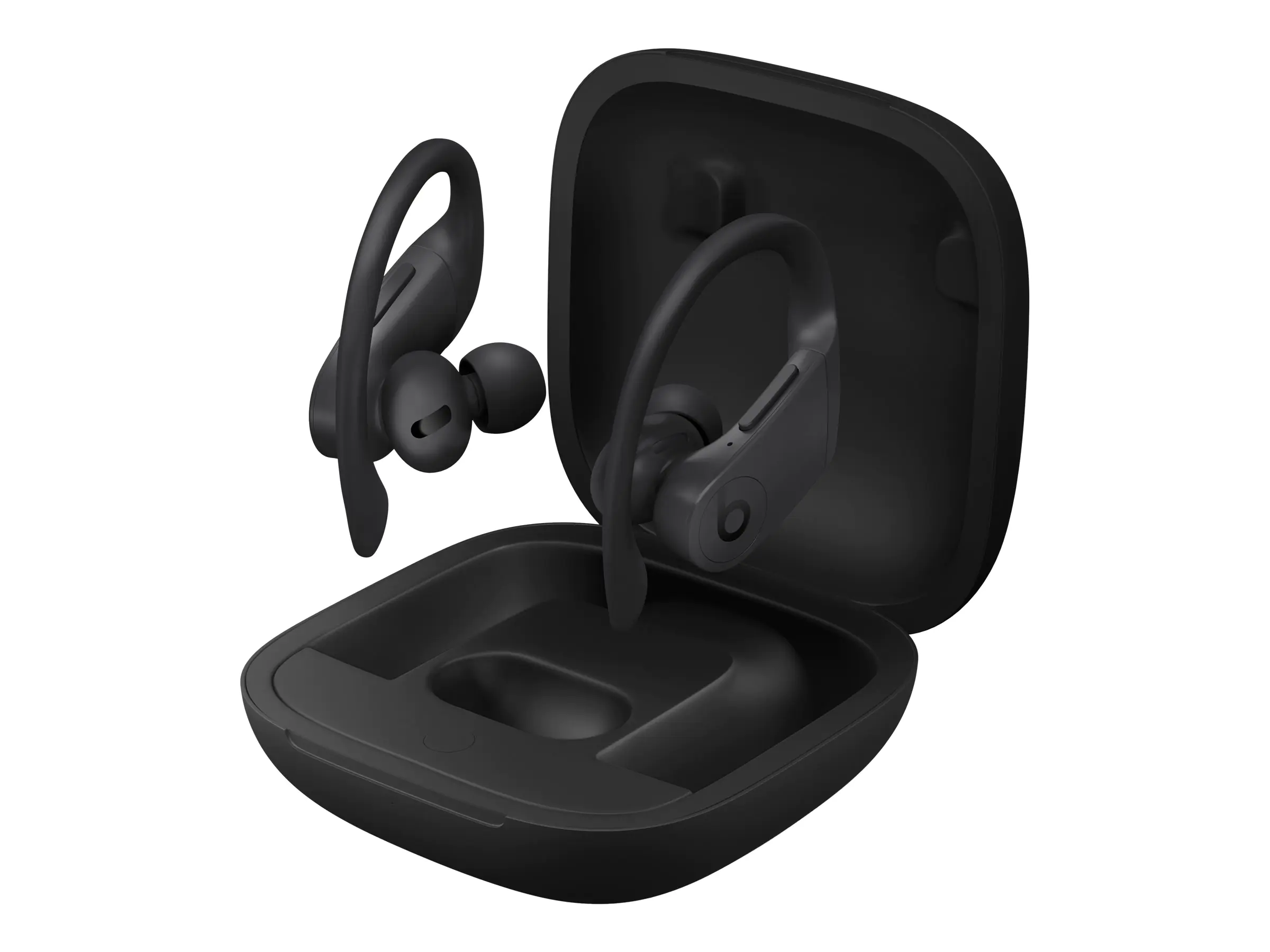 Beats Powerbeats Pro - True Wireless-Kopfhörer mit Mikrofon - im Ohr - über dem Ohr angebracht - Bluetooth - Geräuschisolierung - Schwarz - für iPad/iPhone/iPod/TV/Watch