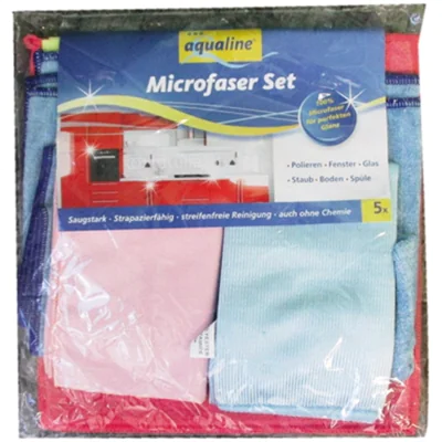 aQualine Microfasertuch 2449 5 St./Pack. aQualine Microfasertuch 2449 5 St./Pack.