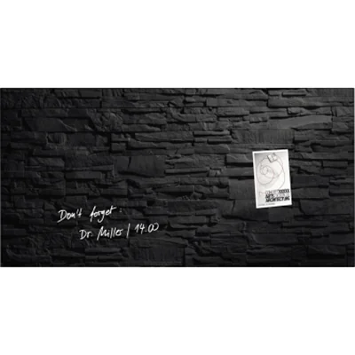 SIGEL Magnetboard Artverum GL149 910x460x15mm Glas Schiefer-Stone SIGEL Magnetboard Artverum GL149 910x460x15mm Glas Schiefer-Stone